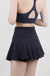 Justice High Waist Pleated Active Skirt