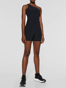 Victoria Single Shoulder Active Romper