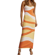 Load image into Gallery viewer, Spaghetti Strap Maxi Sweater Dress
