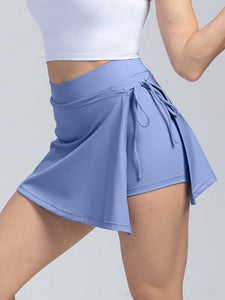 Amina High Waist Active Skort with Pockets