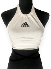 Load image into Gallery viewer, ADIDAS WRAP TOP - WHITE / BLACK MINI LOGO
