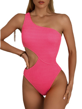 Load image into Gallery viewer, La Jolla Cutout One Shoulder One-Piece Swimwear
