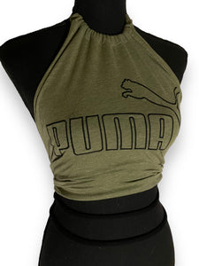 PUMA WRAP TOP - OLIVE GREEN