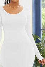 Load image into Gallery viewer, Melanie Basic Round Neck Long Sleeve Maxi Bodycon Dress
