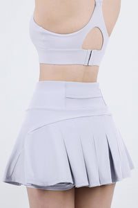 Justice High Waist Pleated Active Skirt