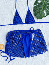 Load image into Gallery viewer, Kingston Cutout Halter Neck Three-Piece Swim Set
