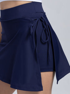 Amina High Waist Active Skort with Pockets