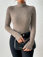 Load image into Gallery viewer, Saffi Turtleneck Long Sleeve T-Shirt
