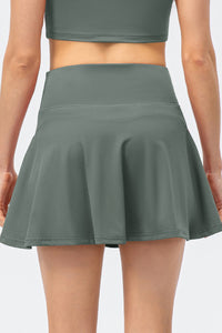 Alex High Waist Wide Waistband Active Skirt