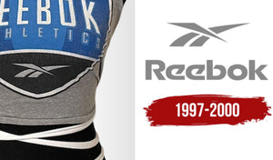 VINTAGE REEBOK ATHLETICS WRAP TOP - GREY/BLUE CLASSIC LOGO