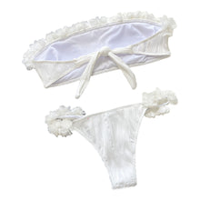 Load image into Gallery viewer, St. Kitts Ruffle Tie Back Two-Piece Bikini Set
