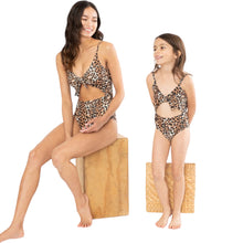 Load image into Gallery viewer, Lost At Sea Cutout One-Piece Swimsuit (mommy &amp; me)
