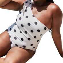 Load image into Gallery viewer, Deep End One-Shoulder One-Piece Swimsuit (mommy &amp; me)
