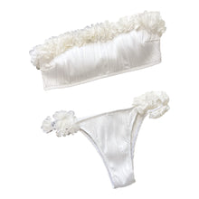 Load image into Gallery viewer, St. Kitts Ruffle Tie Back Two-Piece Bikini Set
