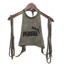 Load image into Gallery viewer, PUMA WRAP TOP - HEATHER GREY
