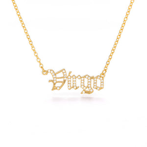 ZODIAC CZ NECKLACE