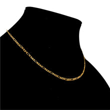 Load image into Gallery viewer, SMALL FIGARO CHAIN NECKLACE
