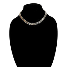 Load image into Gallery viewer, 14MM ICED OUT PRESIDENTIAL LINK NECKLACE - SILVER
