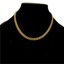 Load image into Gallery viewer, 7MM CURBED CUBAN LINK NECKLACE - GOLD
