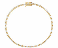 Load image into Gallery viewer, TENNIS ANKLET - GOLD
