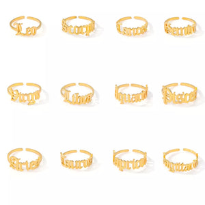 ZODIAC ADJUSTABLE RING