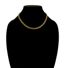 Load image into Gallery viewer, 7MM CURBED CUBAN LINK NECKLACE - GOLD
